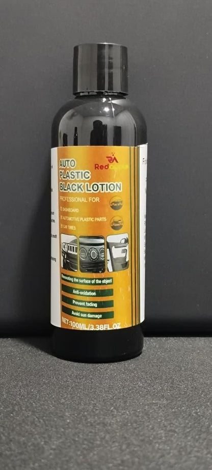 Auto Plastic Black Lotion 100ml Each (Pack of 2)
